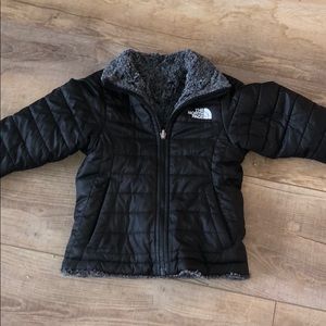 Girls north face coat